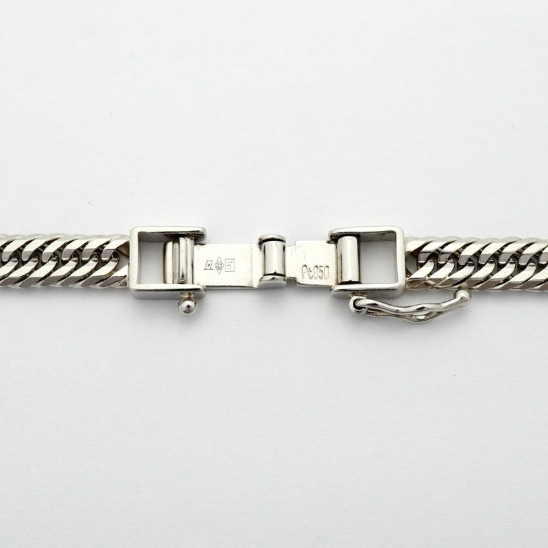 【6khd0075】喜平 ネックレス Pt850 プラチナ トリプル 12面 46cm 27.2g キヘイ【中古】メンズ レディース ユニセックス