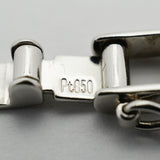 【6khd0075】喜平 ネックレス Pt850 プラチナ トリプル 12面 46cm 27.2g キヘイ【中古】メンズ レディース ユニセックス