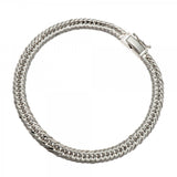 【6khd0077】喜平 ブレスレット Pt850 プラチナ トリプル 12面 20cm 20.5g キヘイ【中古】メンズ レディース ユニセックス
