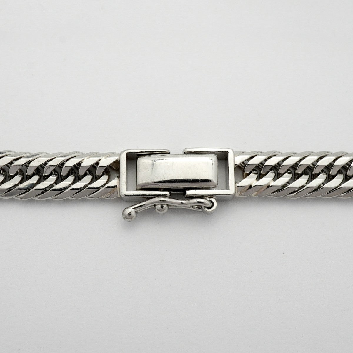 【6khd0077】喜平 ブレスレット Pt850 プラチナ トリプル 12面 20cm 20.5g キヘイ【中古】メンズ レディース ユニセックス