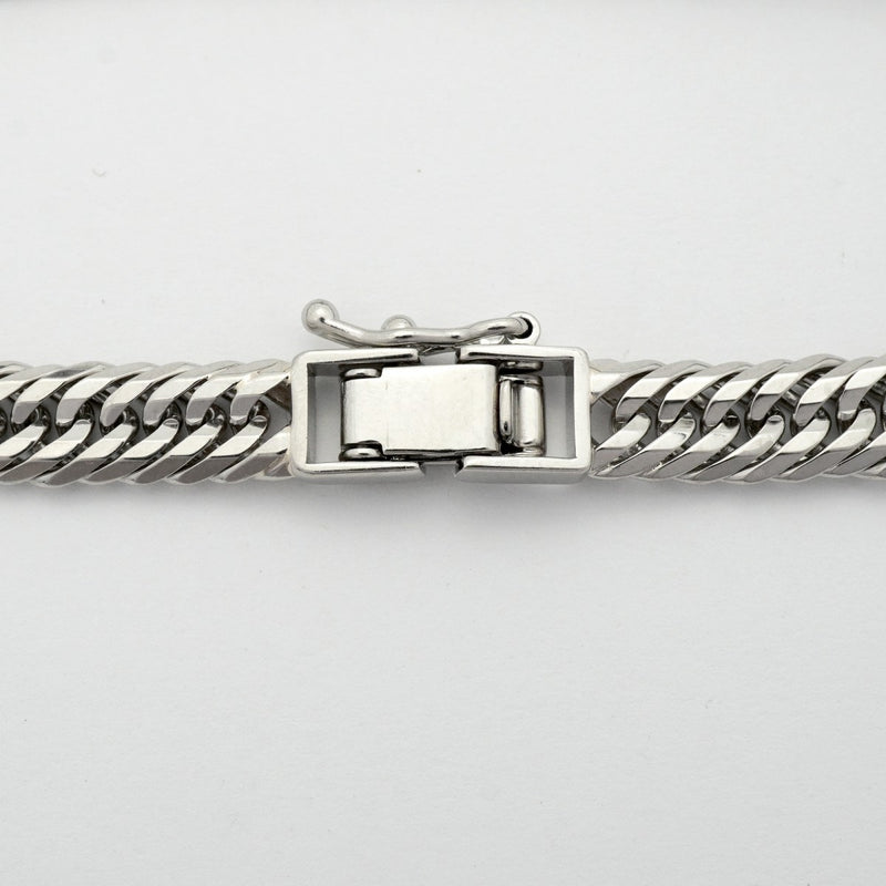 【6khd0077】喜平 ブレスレット Pt850 プラチナ トリプル 12面 20cm 20.5g キヘイ【中古】メンズ レディース ユニセックス