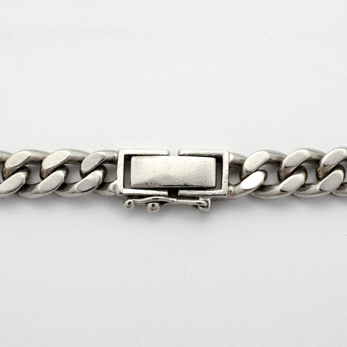 【6khd0078】喜平 ブレスレット Pt850 プラチナ 2面 シングル 18.3cm 26.6g キヘイ【中古】メンズ レディース ユニセックス