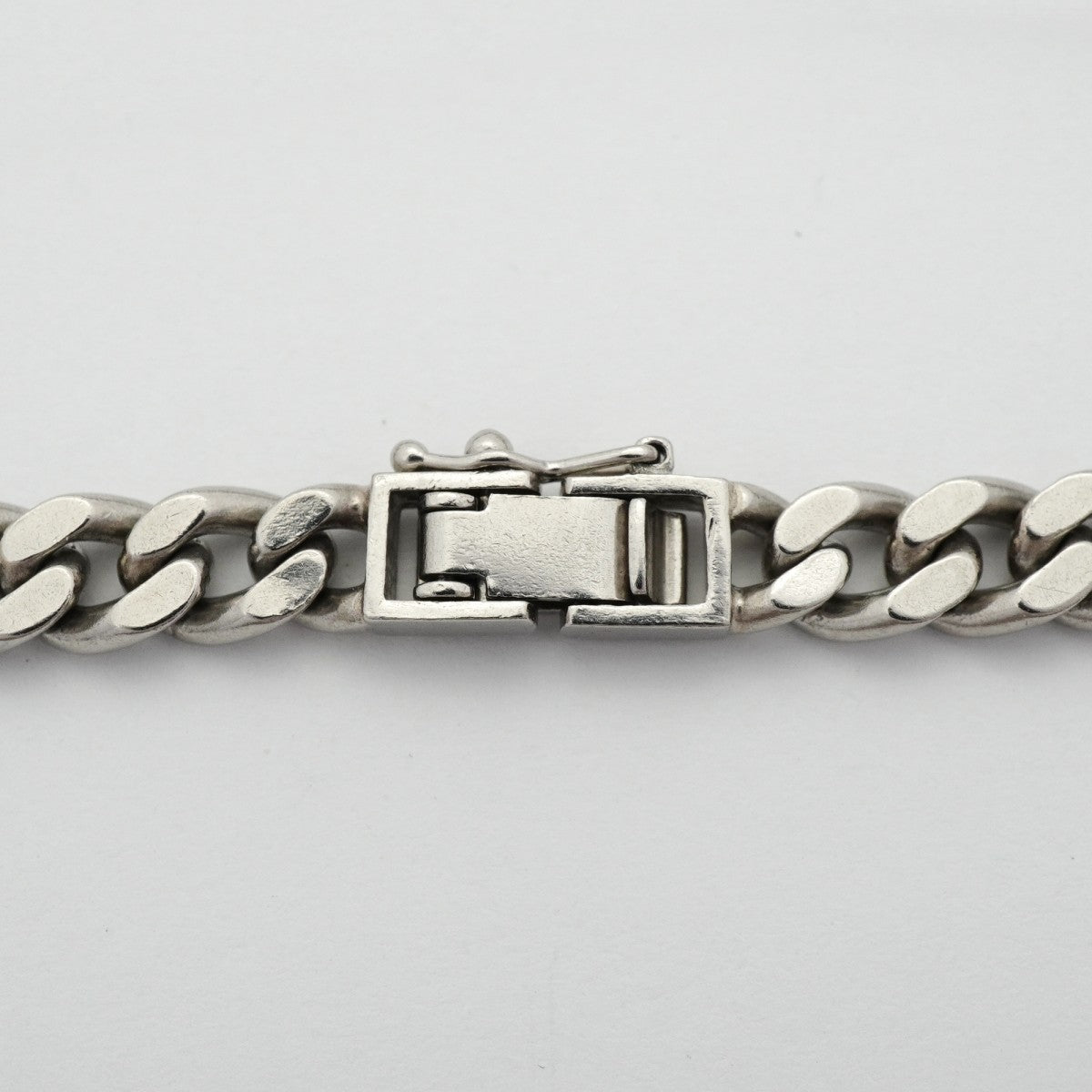 【6khd0078】喜平 ブレスレット Pt850 プラチナ 2面 シングル 18.3cm 26.6g キヘイ【中古】メンズ レディース ユニセックス