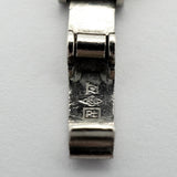 【6khd0078】喜平 ブレスレット Pt850 プラチナ 2面 シングル 18.3cm 26.6g キヘイ【中古】メンズ レディース ユニセックス