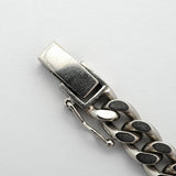 【6khd0078】喜平 ブレスレット Pt850 プラチナ 2面 シングル 18.3cm 26.6g キヘイ【中古】メンズ レディース ユニセックス