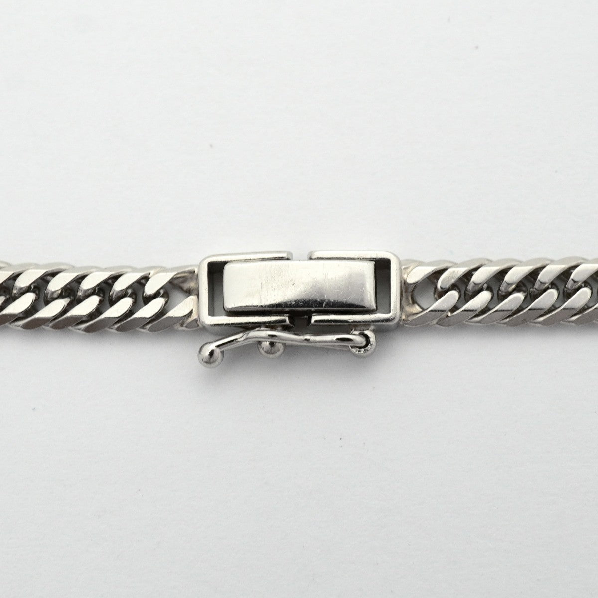 【6khd0079】喜平 ブレスレット Pt850 プラチナ 6面 ダブル 19.3cm 10.6g キヘイ【中古】メンズ レディース ユニセックス