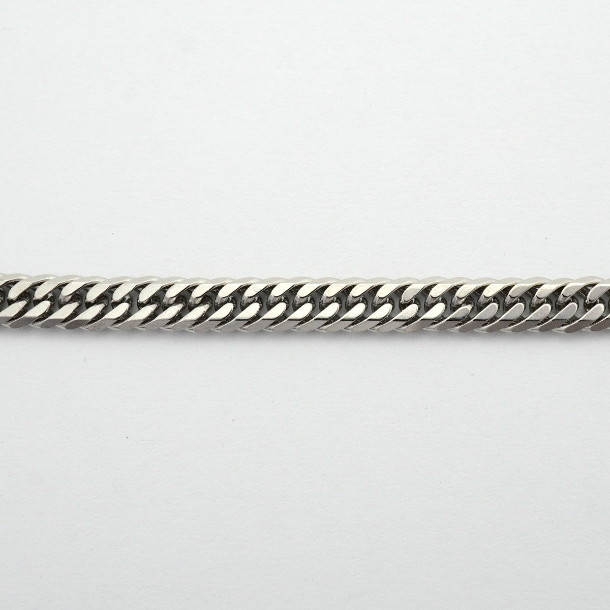 【6khd0079】喜平 ブレスレット Pt850 プラチナ 6面 ダブル 19.3cm 10.6g キヘイ【中古】メンズ レディース ユニセックス