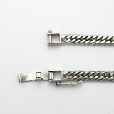 【6khd0079】喜平 ブレスレット Pt850 プラチナ 6面 ダブル 19.3cm 10.6g キヘイ【中古】メンズ レディース ユニセックス