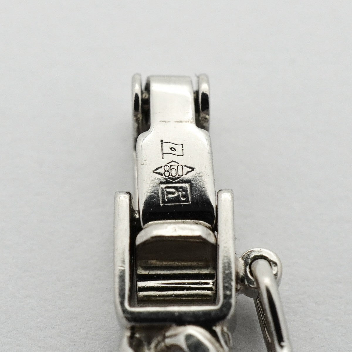 【6khd0079】喜平 ブレスレット Pt850 プラチナ 6面 ダブル 19.3cm 10.6g キヘイ【中古】メンズ レディース ユニセックス