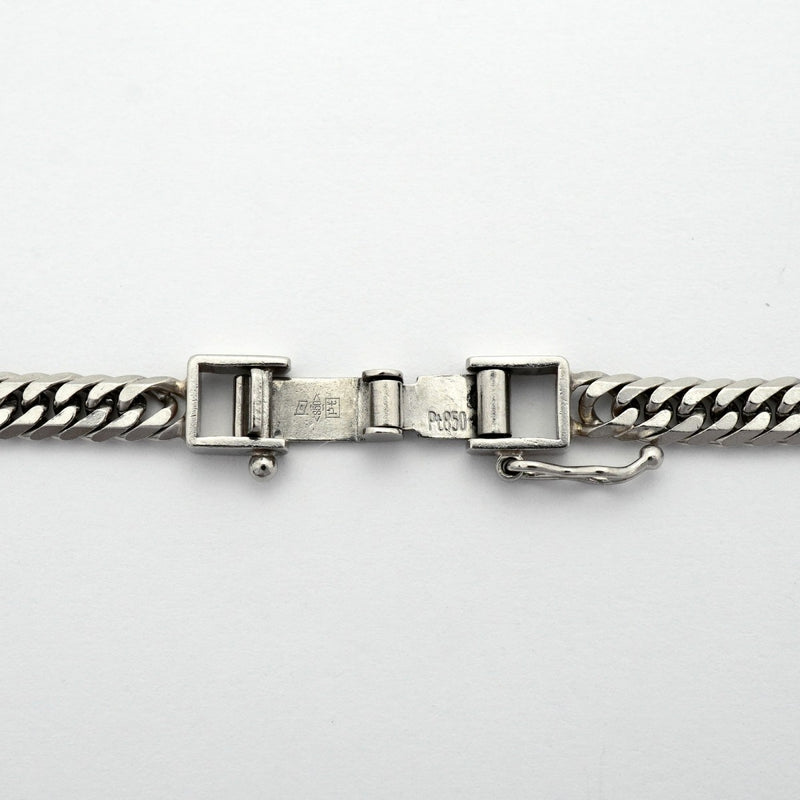 【6khd0080】喜平 ネックレス Pt850 プラチナ 6面 ダブル 51.1cm 30.2g キヘイ【中古】メンズ レディース ユニセックス