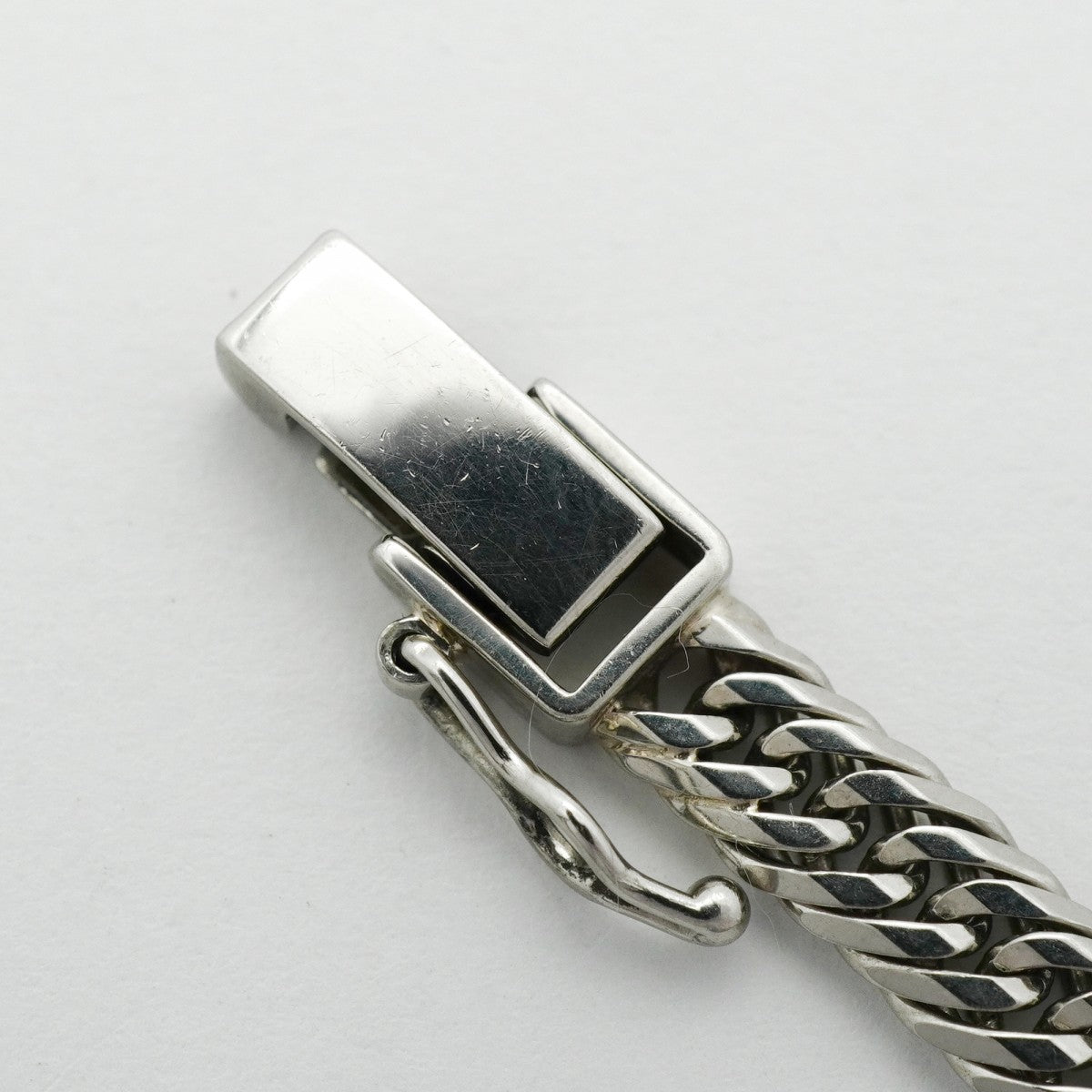 【6khd0081】喜平 ネックレス Pt850 プラチナ トリプル 12面 46.3cm 27.8g キヘイ【中古】メンズ レディース ユニセックス