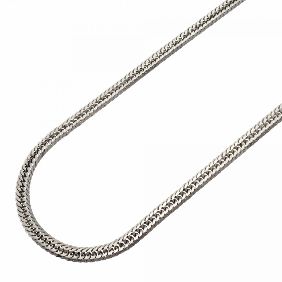 【6khd0081】喜平 ネックレス Pt850 プラチナ トリプル 12面 46.3cm 27.8g キヘイ【中古】メンズ レディース ユニセックス