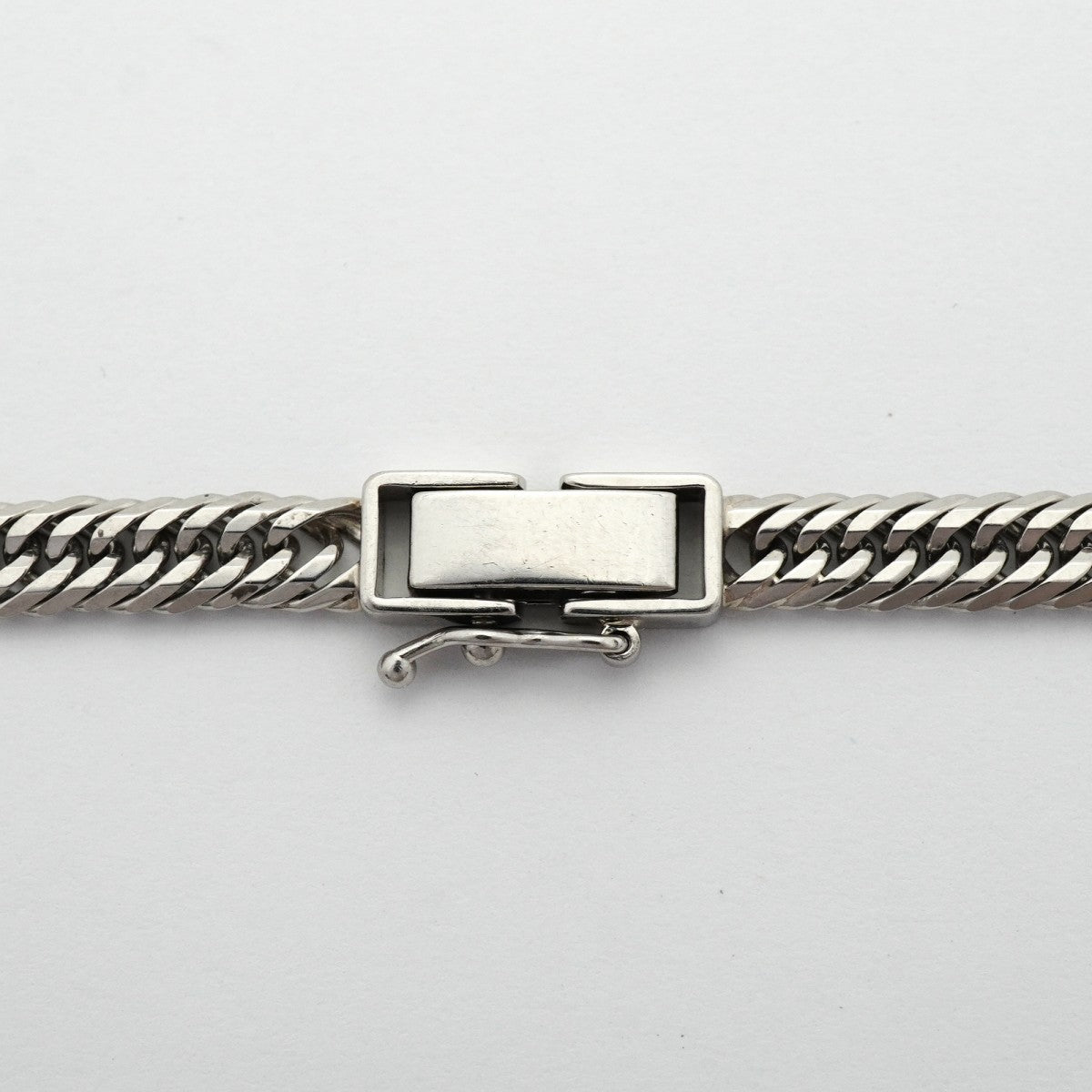 【6khd0081】喜平 ネックレス Pt850 プラチナ トリプル 12面 46.3cm 27.8g キヘイ【中古】メンズ レディース ユニセックス