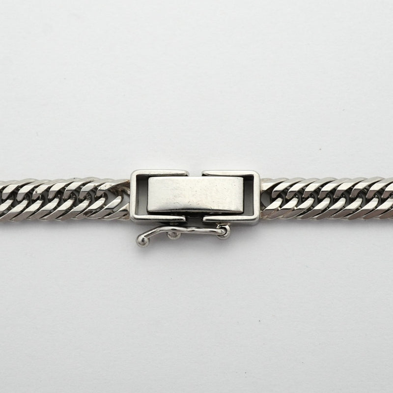 【6khd0081】喜平 ネックレス Pt850 プラチナ トリプル 12面 46.3cm 27.8g キヘイ【中古】メンズ レディース ユニセックス