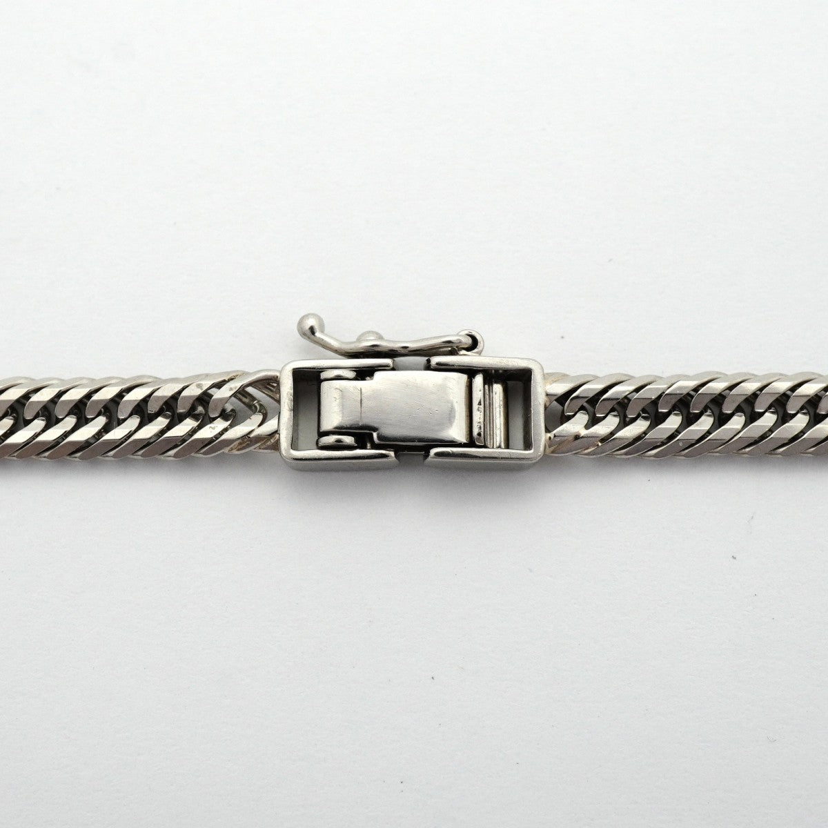 【6khd0081】喜平 ネックレス Pt850 プラチナ トリプル 12面 46.3cm 27.8g キヘイ【中古】メンズ レディース ユニセックス