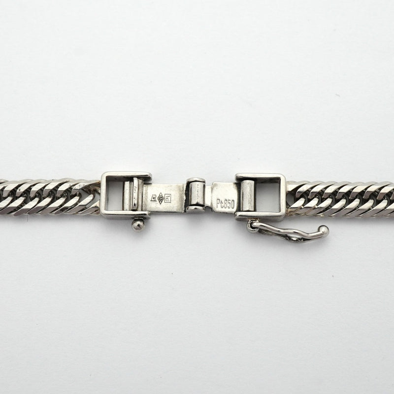 【6khd0081】喜平 ネックレス Pt850 プラチナ トリプル 12面 46.3cm 27.8g キヘイ【中古】メンズ レディース ユニセックス