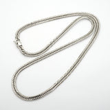 【6khd0082】喜平 ネックレス Pt850 プラチナ トリプル 12面 61cm 60.1g キヘイ【中古】メンズ レディース ユニセックス