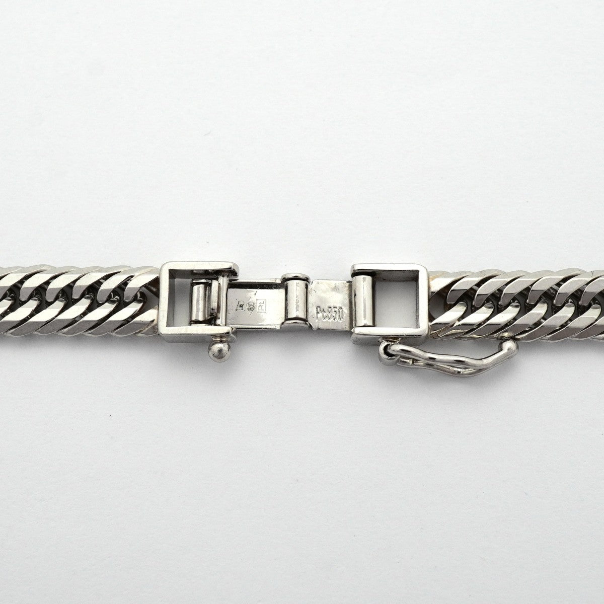 【6khd0082】喜平 ネックレス Pt850 プラチナ トリプル 12面 61cm 60.1g キヘイ【中古】メンズ レディース ユニセックス