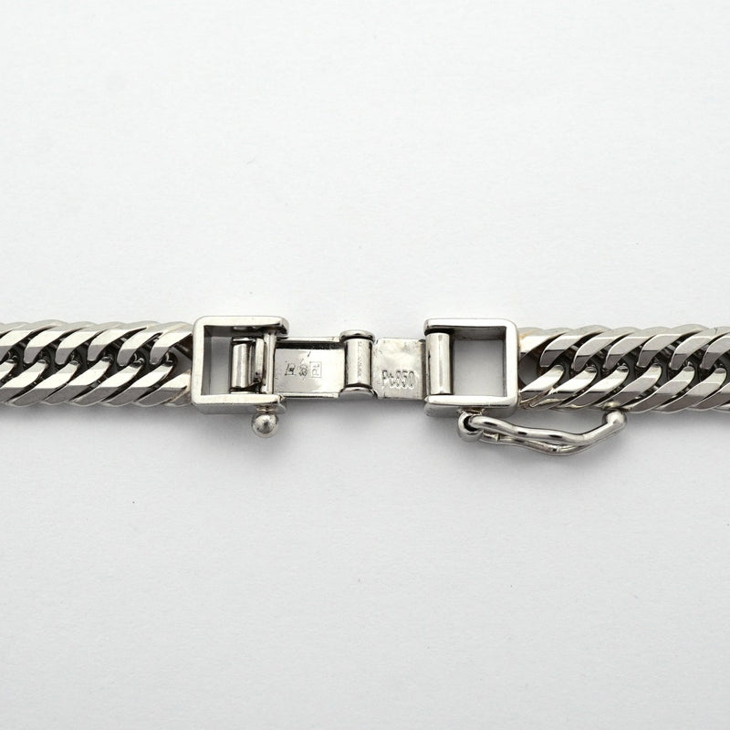 【6khd0082】喜平 ネックレス Pt850 プラチナ トリプル 12面 61cm 60.1g キヘイ【中古】メンズ レディース ユニセックス