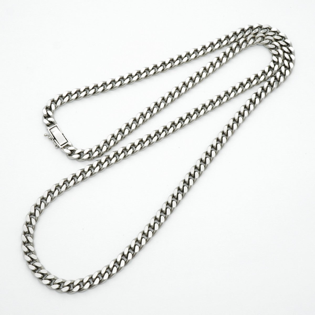 【6khd0083】喜平 ネックレス Pt900 プラチナ 2面 シングル 61cm 100.1g キヘイ【中古】メンズ レディース ユニセックス