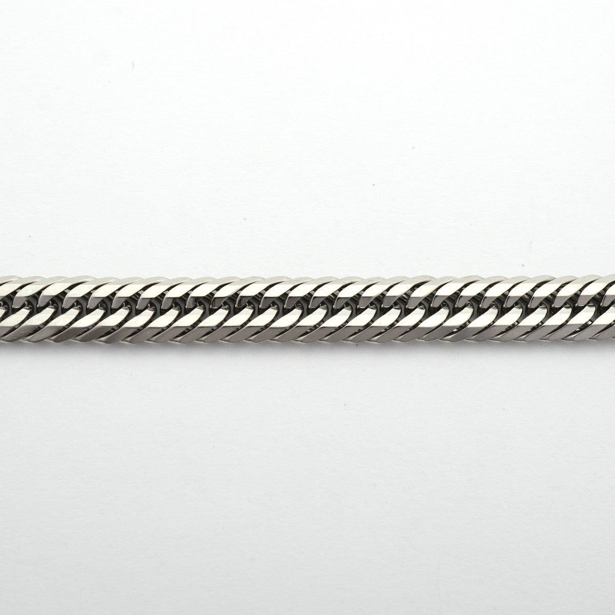 【6khd0085】喜平 ブレスレット Pt850 プラチナ トリプル 12面 20.6cm 21.2g キヘイ【中古】メンズ レディース ユニセックス