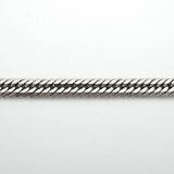 【6khd0085】喜平 ブレスレット Pt850 プラチナ トリプル 12面 20.6cm 21.2g キヘイ【中古】メンズ レディース ユニセックス