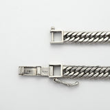 【6khd0085】喜平 ブレスレット Pt850 プラチナ トリプル 12面 20.6cm 21.2g キヘイ【中古】メンズ レディース ユニセックス
