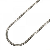 【6khd0087】喜平 ネックレス Pt850 プラチナ 6面 ダブル 50.4cm 20.5g キヘイ【中古】メンズ レディース ユニセックス