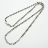 【6khd0087】喜平 ネックレス Pt850 プラチナ 6面 ダブル 50.4cm 20.5g キヘイ【中古】メンズ レディース ユニセックス