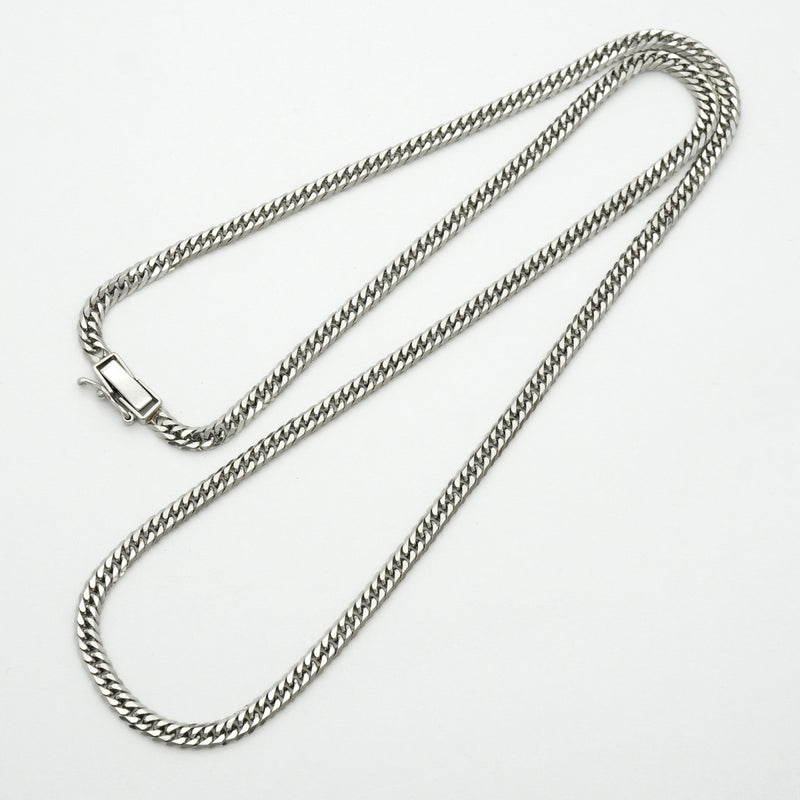 【6khd0087】喜平 ネックレス Pt850 プラチナ 6面 ダブル 50.4cm 20.5g キヘイ【中古】メンズ レディース ユニセックス