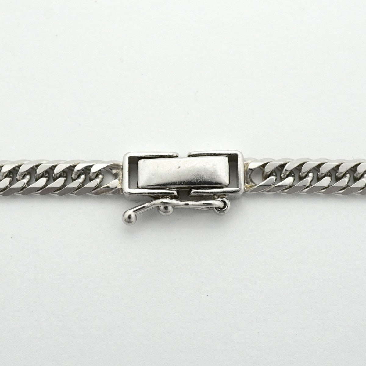 【6khd0087】喜平 ネックレス Pt850 プラチナ 6面 ダブル 50.4cm 20.5g キヘイ【中古】メンズ レディース ユニセックス