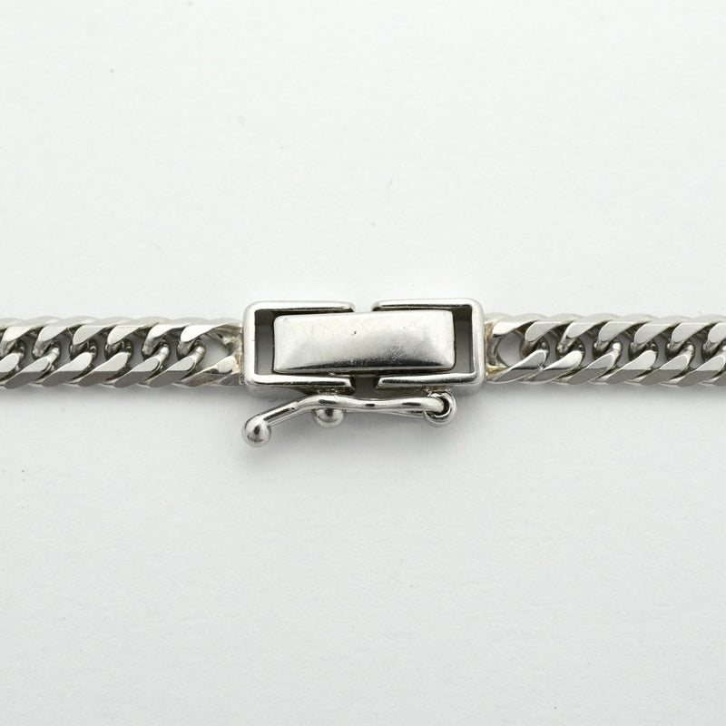【6khd0087】喜平 ネックレス Pt850 プラチナ 6面 ダブル 50.4cm 20.5g キヘイ【中古】メンズ レディース ユニセックス