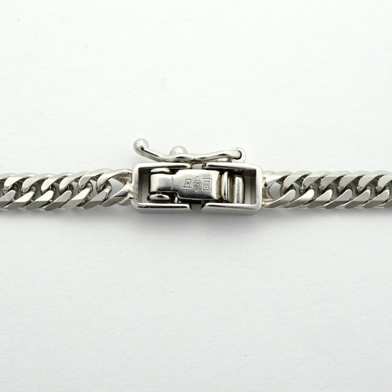 【6khd0087】喜平 ネックレス Pt850 プラチナ 6面 ダブル 50.4cm 20.5g キヘイ【中古】メンズ レディース ユニセックス
