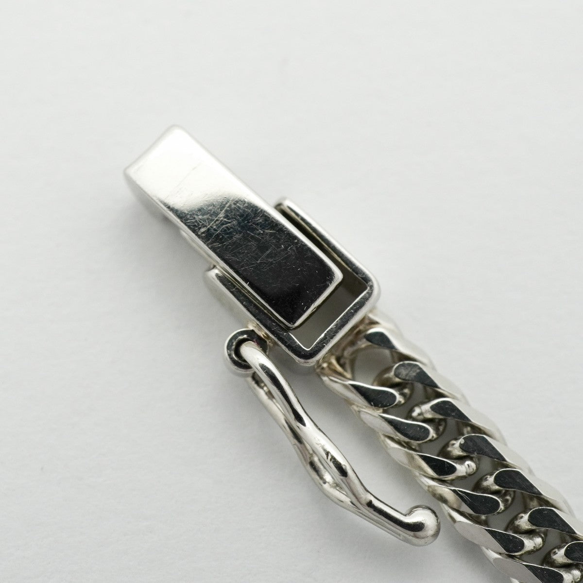 【6khd0087】喜平 ネックレス Pt850 プラチナ 6面 ダブル 50.4cm 20.5g キヘイ【中古】メンズ レディース ユニセックス