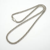 【6khd0088】喜平 ネックレス Pt850 プラチナ 8面 トリプル 60.7cm 50.3g キヘイ【中古】メンズ レディース ユニセックス