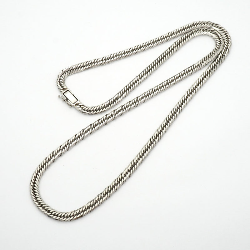 【6khd0088】喜平 ネックレス Pt850 プラチナ 8面 トリプル 60.7cm 50.3g キヘイ【中古】メンズ レディース ユニセックス