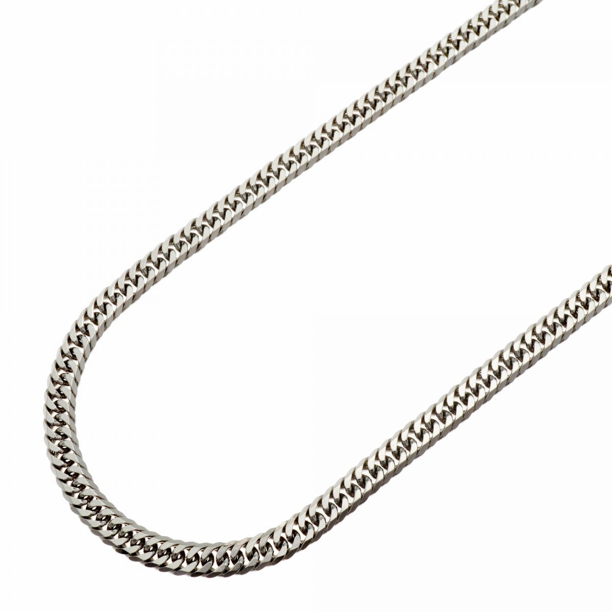 【6khd0089】喜平 ネックレス Pt850 プラチナ 6面 ダブル 50.2cm 30.5g キヘイ【中古】メンズ レディース ユニセックス