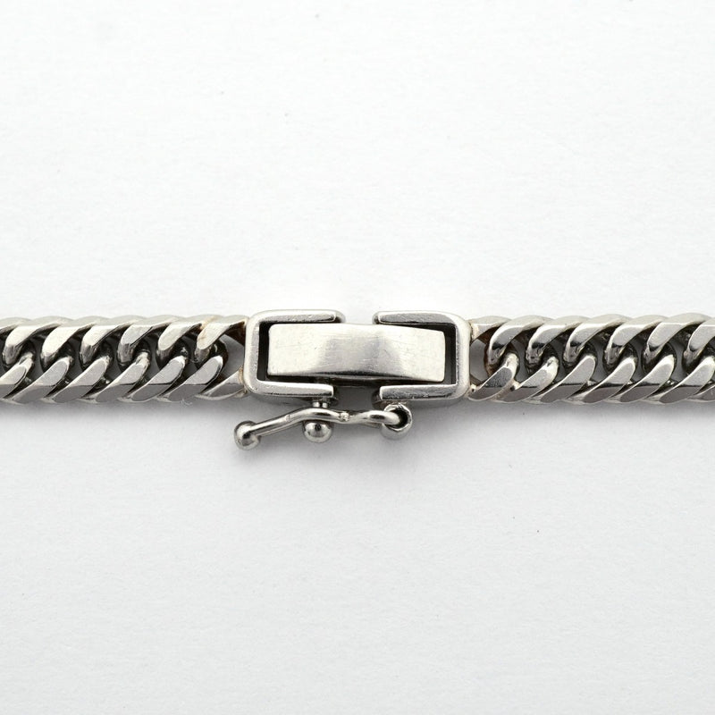 【6khd0089】喜平 ネックレス Pt850 プラチナ 6面 ダブル 50.2cm 30.5g キヘイ【中古】メンズ レディース ユニセックス