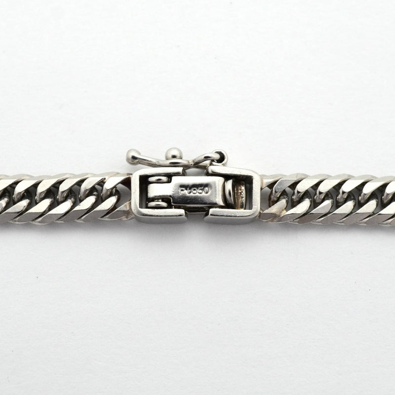 【6khd0089】喜平 ネックレス Pt850 プラチナ 6面 ダブル 50.2cm 30.5g キヘイ【中古】メンズ レディース ユニセックス
