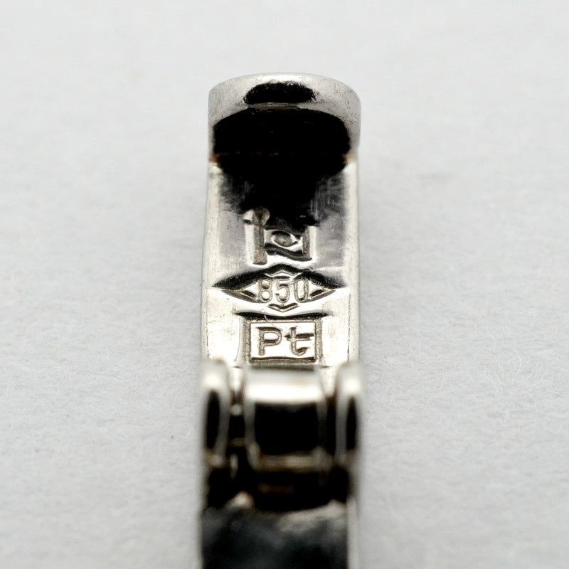 【6khd0089】喜平 ネックレス Pt850 プラチナ 6面 ダブル 50.2cm 30.5g キヘイ【中古】メンズ レディース ユニセックス