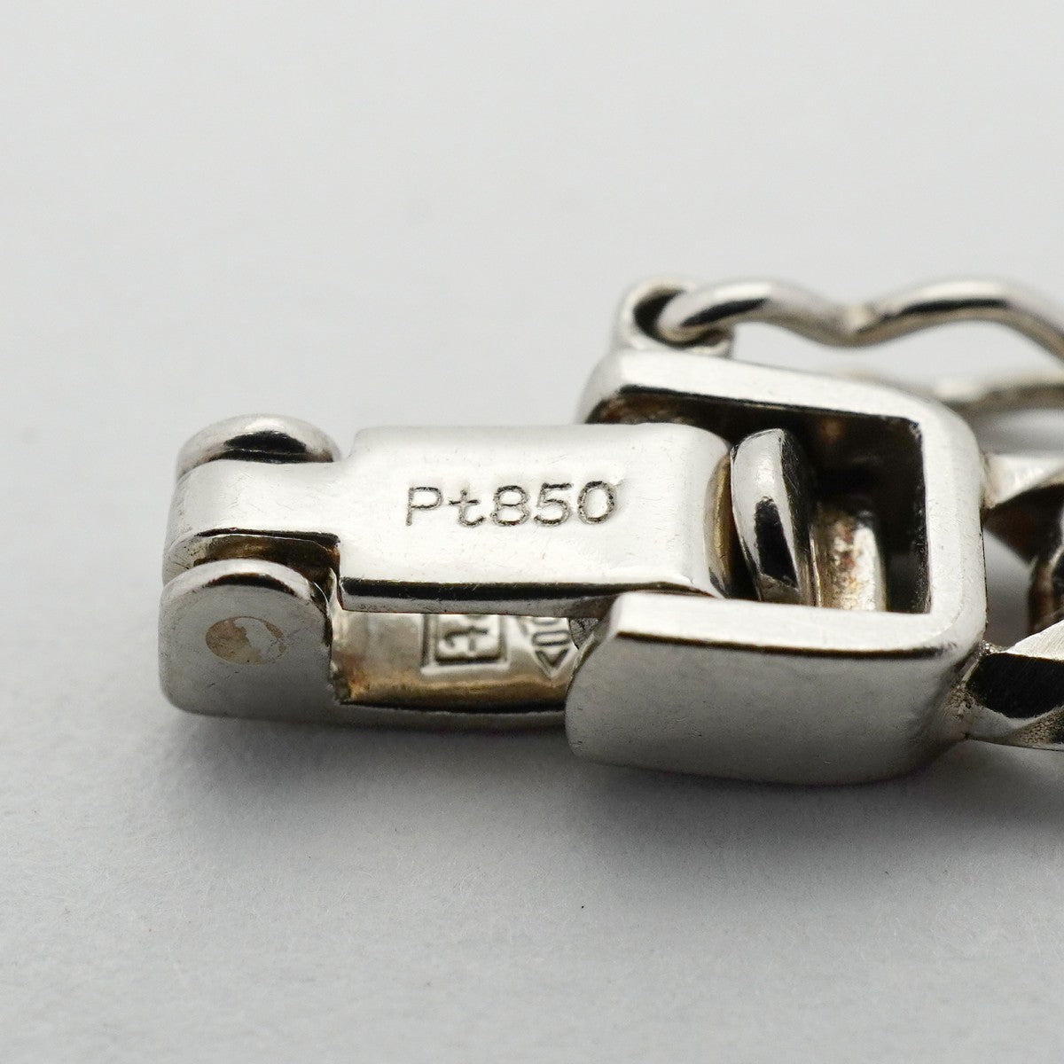 【6khd0089】喜平 ネックレス Pt850 プラチナ 6面 ダブル 50.2cm 30.5g キヘイ【中古】メンズ レディース ユニセックス