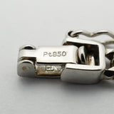 【6khd0089】喜平 ネックレス Pt850 プラチナ 6面 ダブル 50.2cm 30.5g キヘイ【中古】メンズ レディース ユニセックス