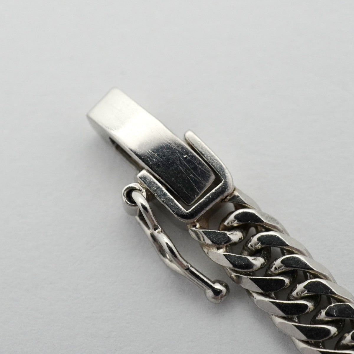 【6khd0089】喜平 ネックレス Pt850 プラチナ 6面 ダブル 50.2cm 30.5g キヘイ【中古】メンズ レディース ユニセックス