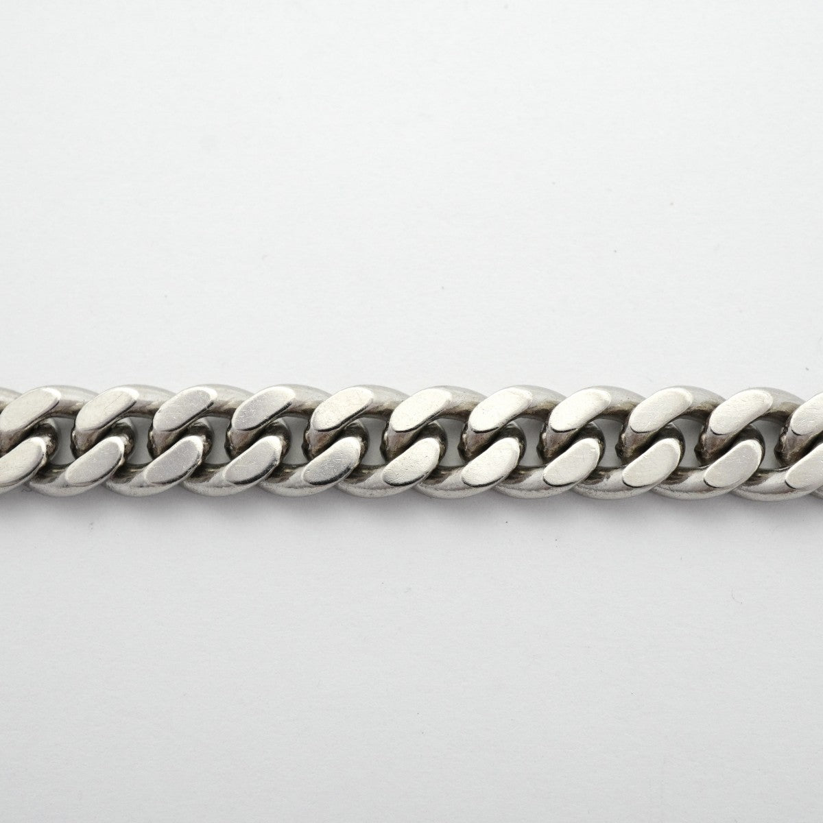 【6khd0090】喜平 ブレスレット Pt850 プラチナ 2面 ダブル 18.5cm 45.8g キヘイ【中古】メンズ レディース ユニセックス