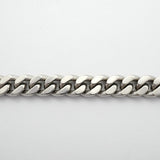 【6khd0090】喜平 ブレスレット Pt850 プラチナ 2面 ダブル 18.5cm 45.8g キヘイ【中古】メンズ レディース ユニセックス