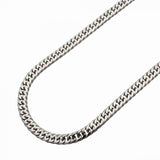 【6khd0091】喜平 ネックレス Pt850 プラチナ 6面 ダブル 51cm 50.8g キヘイ【中古】メンズ レディース ユニセックス