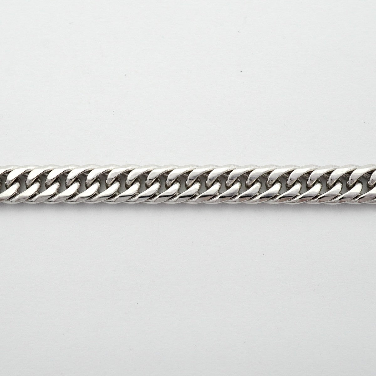 【6khd0091】喜平 ネックレス Pt850 プラチナ 6面 ダブル 51cm 50.8g キヘイ【中古】メンズ レディース ユニセックス
