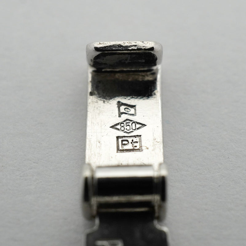 【6khd0091】喜平 ネックレス Pt850 プラチナ 6面 ダブル 51cm 50.8g キヘイ【中古】メンズ レディース ユニセックス