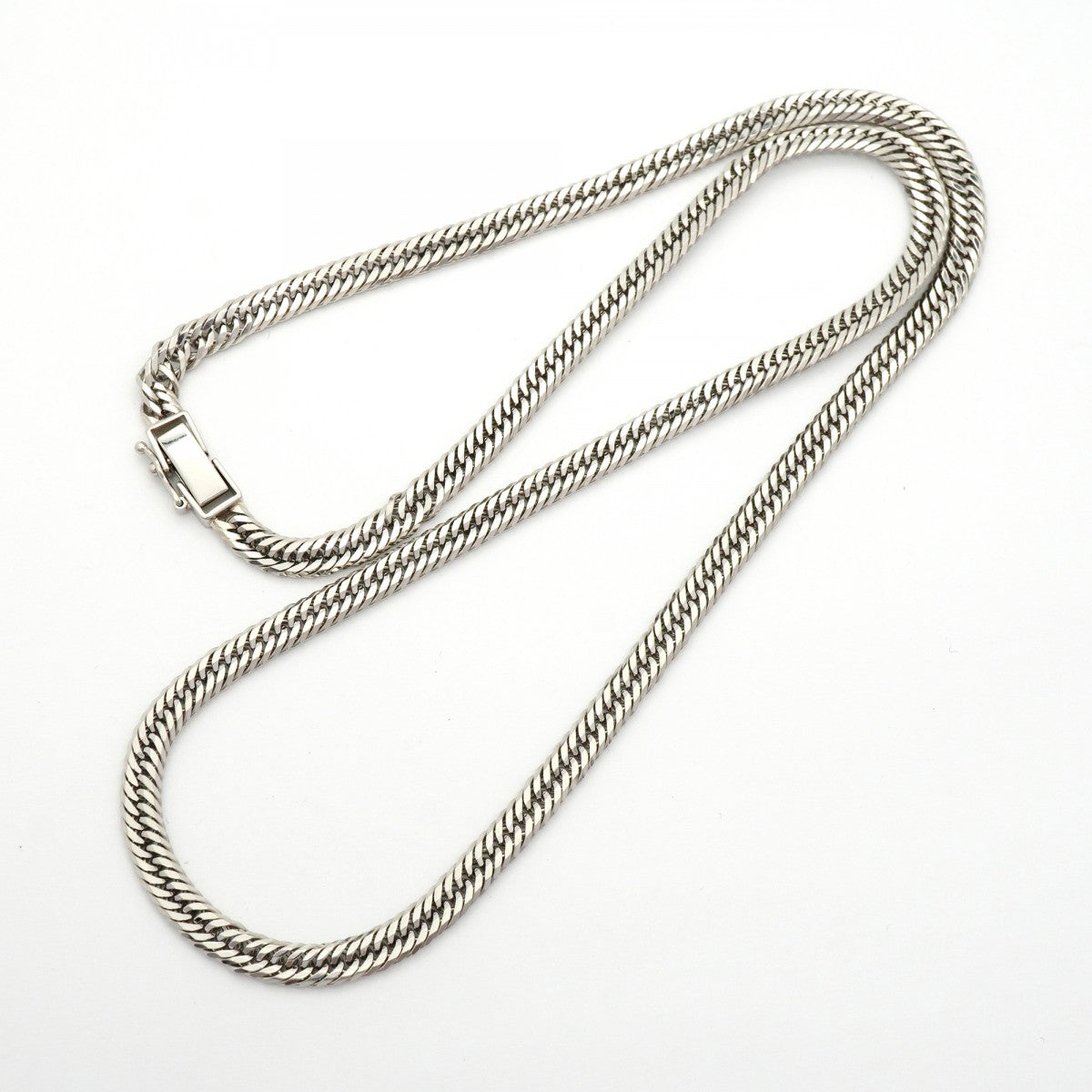 【6khd0092】喜平 ネックレス Pt850 プラチナ トリプル 12面 50.7cm 30.5g キヘイ【中古】メンズ レディース ユニセックス