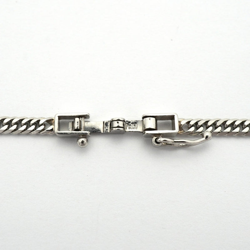 【6khd0093】喜平 ネックレス Pt850 プラチナ 6面 ダブル 45.6cm 10.2g キヘイ【中古】メンズ レディース ユニセックス